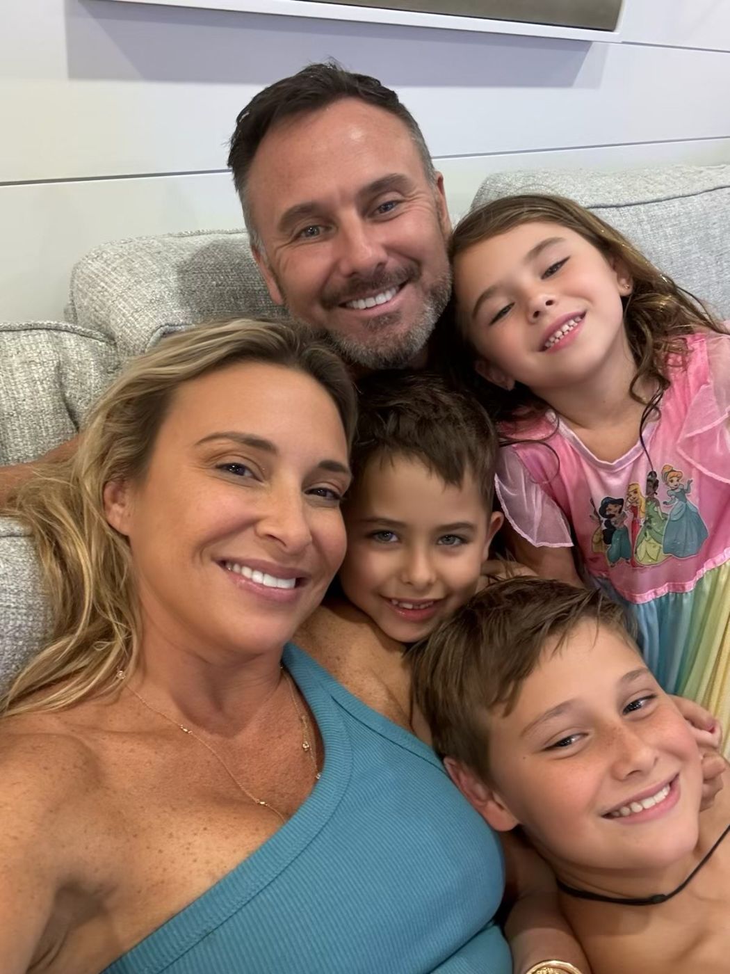 Dr. Allan Stewart with his family